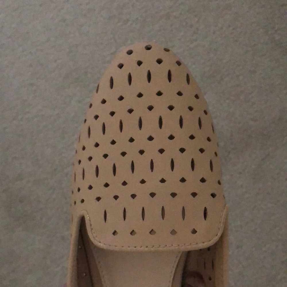 Tan shoes